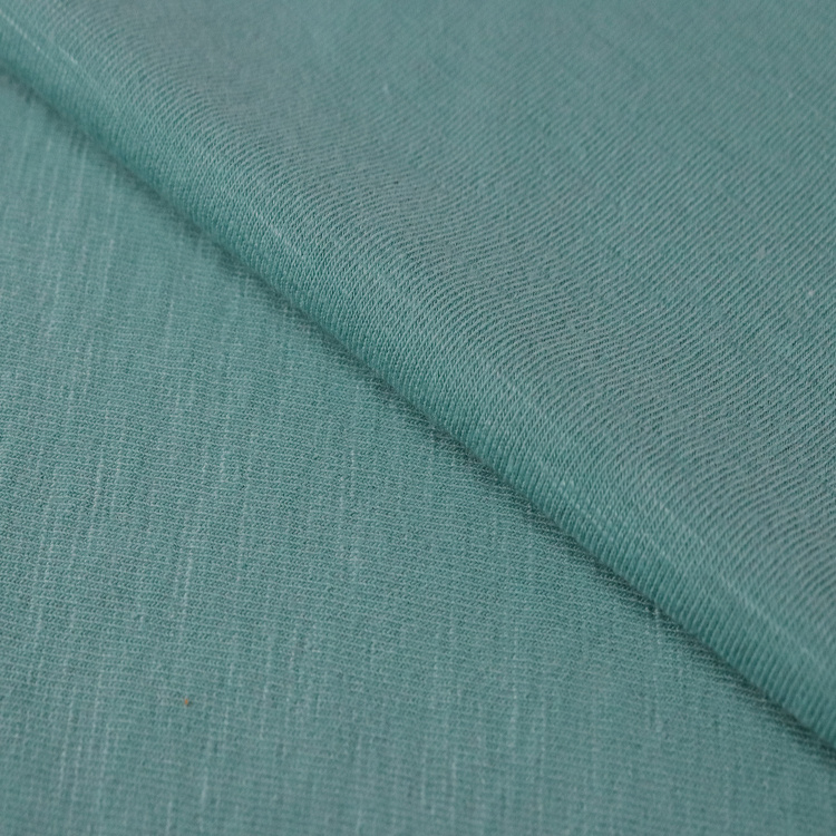 C/R 棉人棉混纺氨纶针织汗布， 睡衣面料