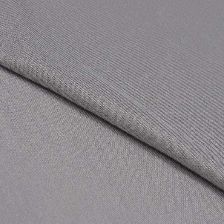 180GSM 竹纤维棉混纺氨纶汗布，短袖面料