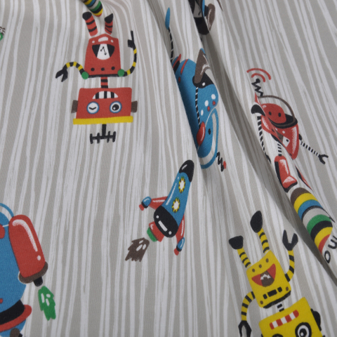 80S兰精莫代尔氨纶棉毛布，赛络紧密纺，活性印花