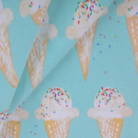 40S 有机棉氨纶汗布，活性印花