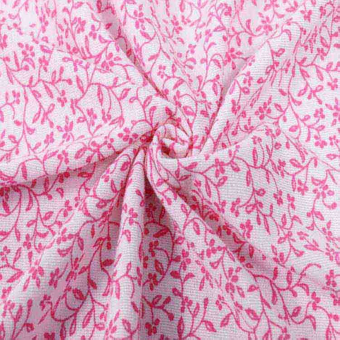 TR 涤粘单面汗布， 涂料印花