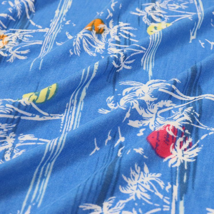 50S 兰精莫代尔弹力针织汗布，活性印花，150GSM