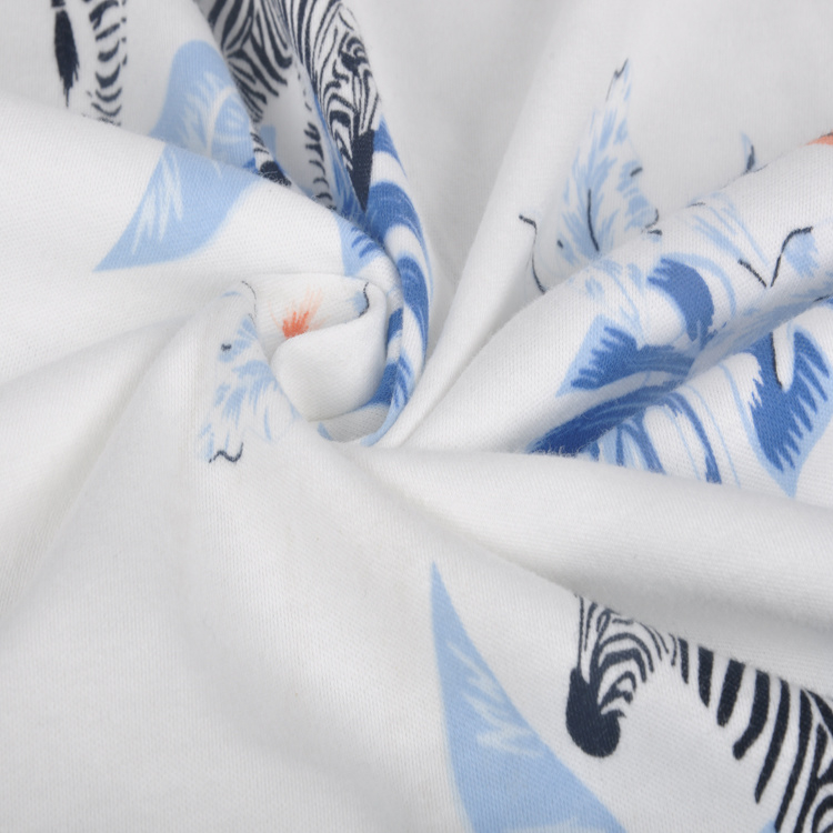 100% 棉毛布内衣针织面料，50S双面布