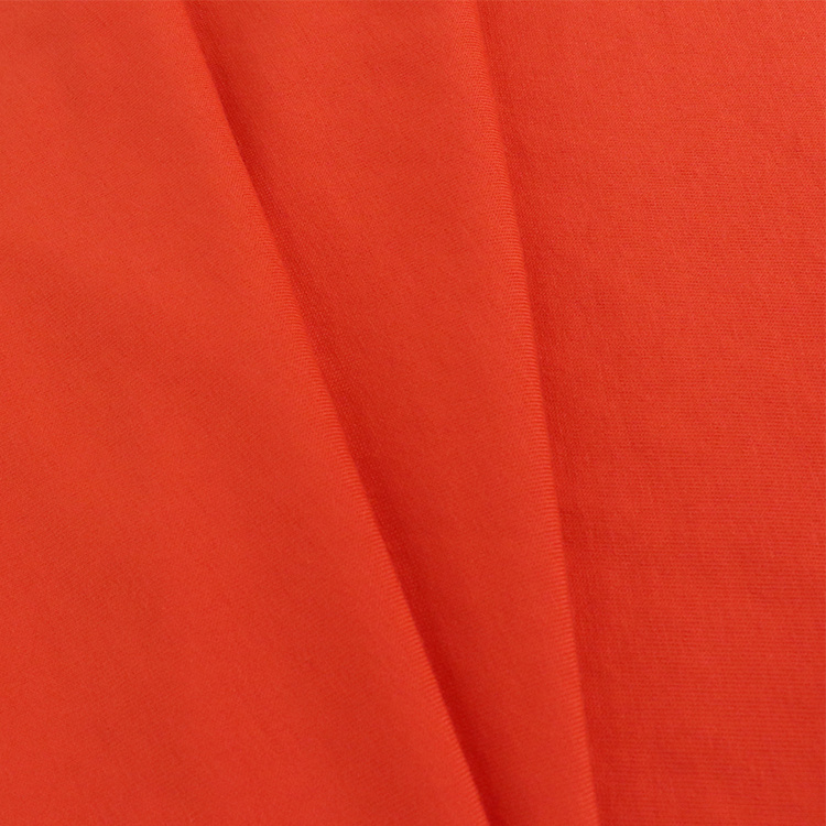 180GSM 棉弹力针织面料，60S 赛络紧密纺氨纶汗布