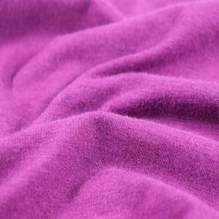 65%涤纶 35%粘胶氨纶针织汗布，双染，涤纶混纺