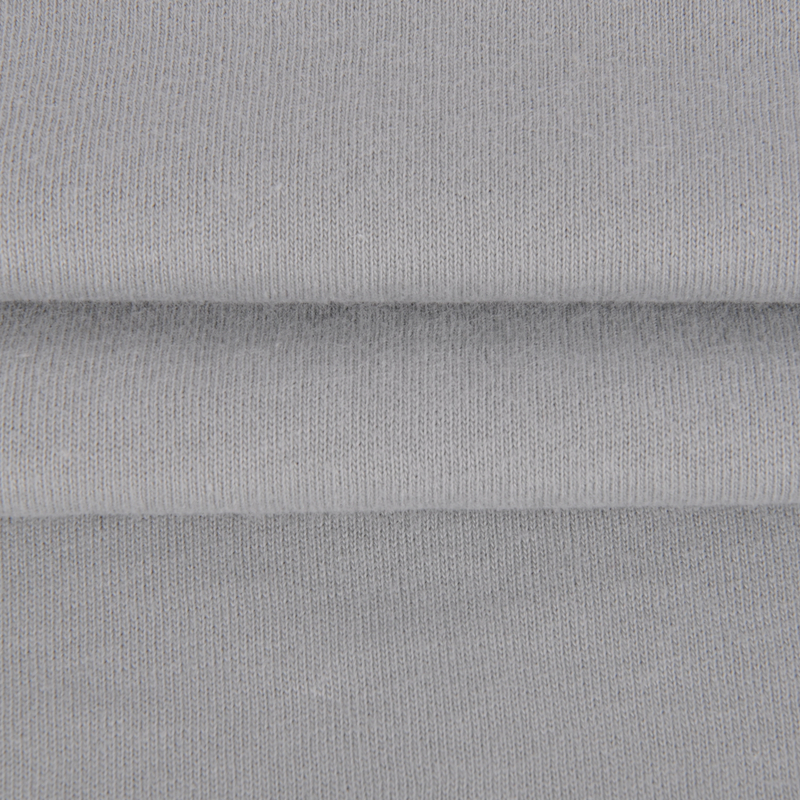 50S 全棉双纱汗布 180GSM，正面磨毛