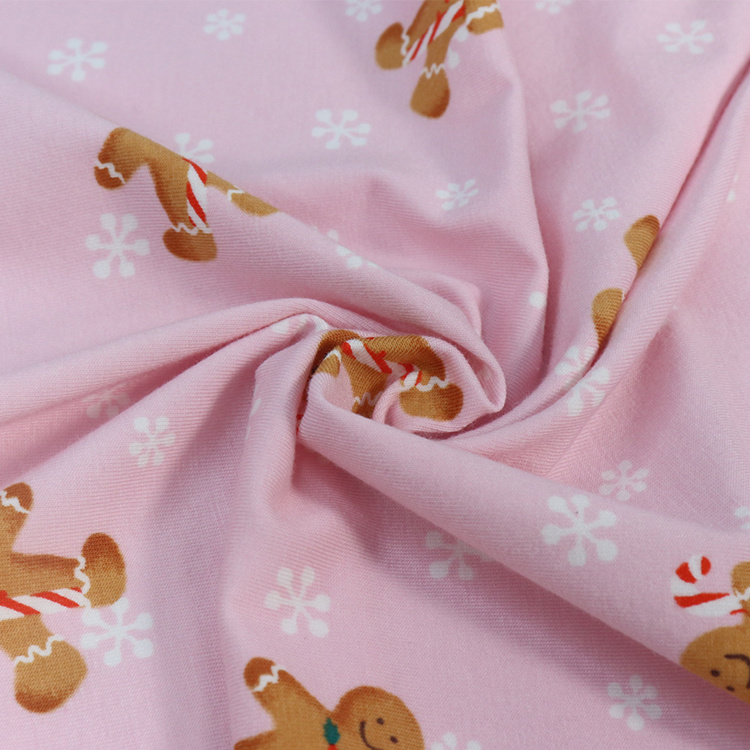 200GSM 棉莫代尔氨纶针织汗布，活性印花