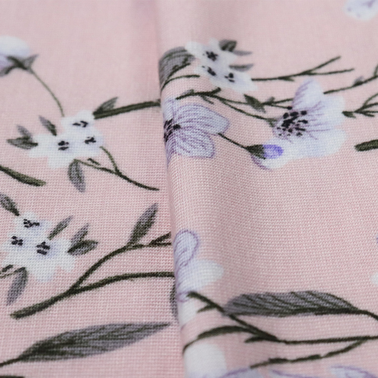 190GSM 兰精莫代尔氨纶汗布，活性印花，手感爽滑