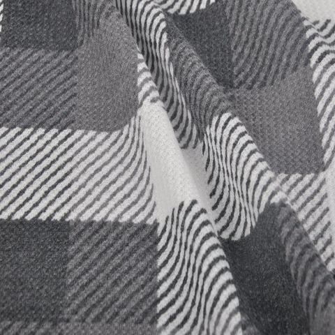 Tr氨纶华夫格，涤纶人造棉针织面料