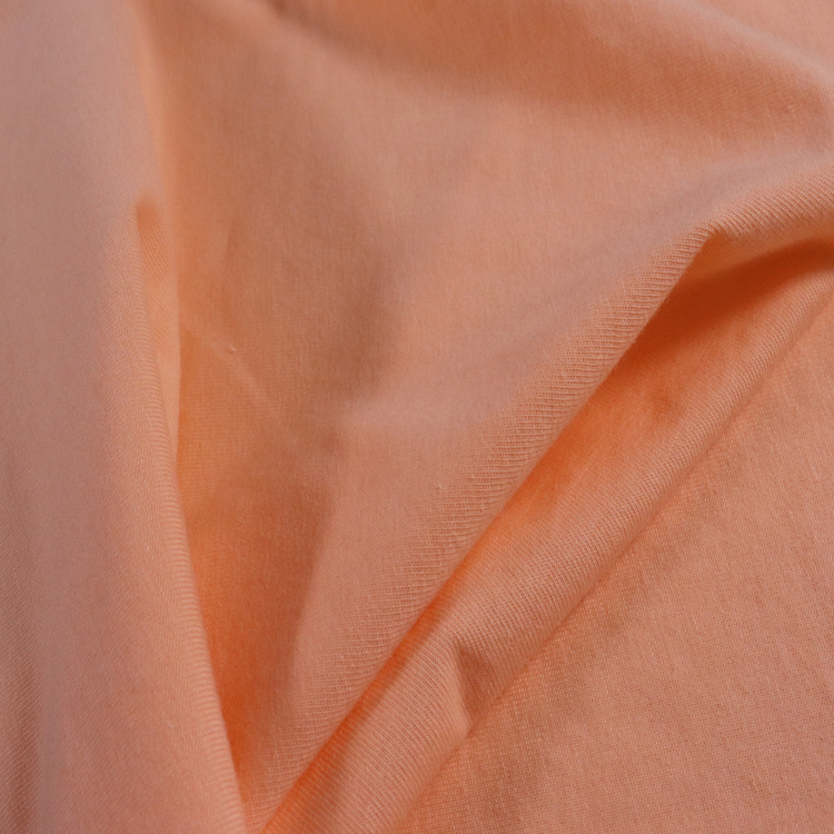 180GSM 竹纤维70 棉30 弹力平纹针织汗布， 睡衣面料
