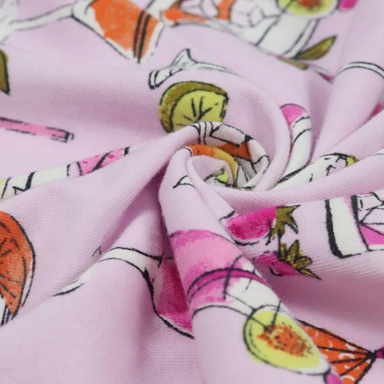 精梳有机棉氨纶针织汗布，