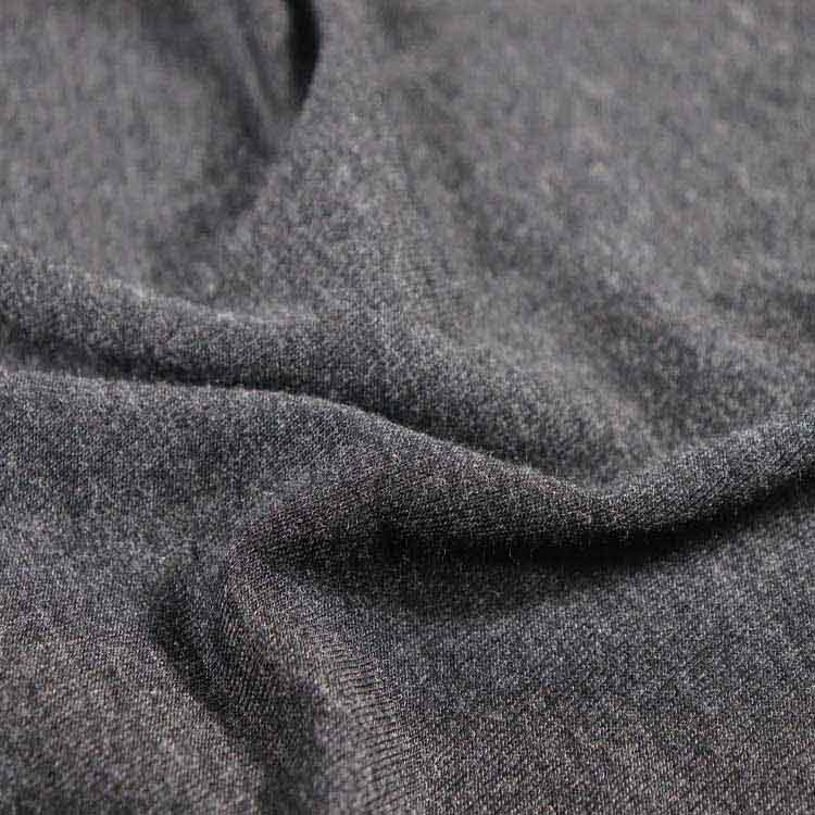 180g 人棉氨纶汗布，麻灰谭林针织布
