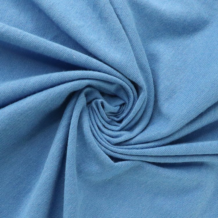 60S棉氨纶汗布，180GSM，紧赛纺，女装服饰面料
