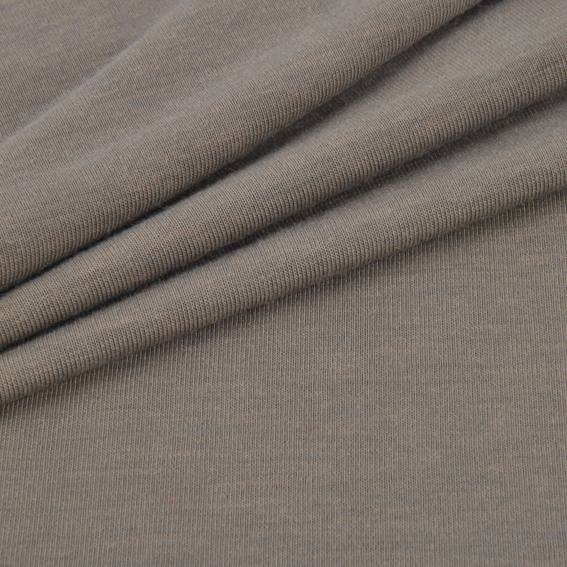 40S涤纶羊毛混纺氨汗，150GSM，打底衫，家居服