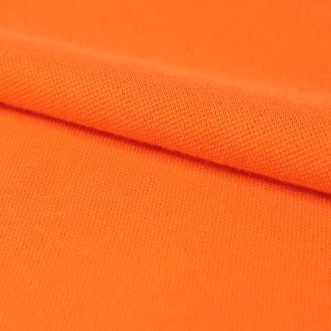 32s 棉弹力珠地网眼布，180GSM，Polo T 恤面料