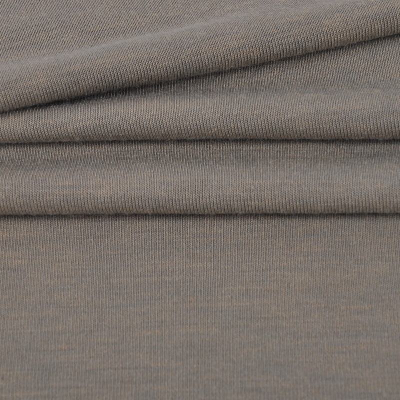 40S涤纶羊毛混纺氨汗，150GSM，打底衫，家居服