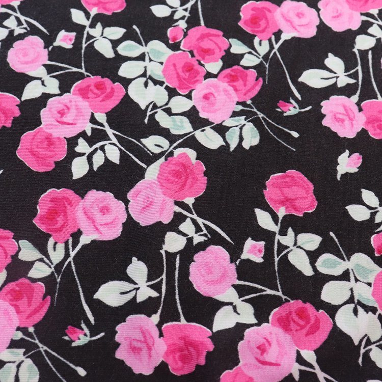 40 S兰精莫代尔氨纶针织汗布，活性印花