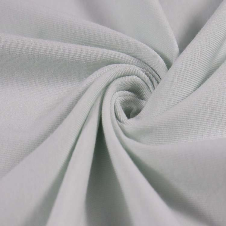 90%兰精天丝 10%羊绒 单面汗布，130GSM