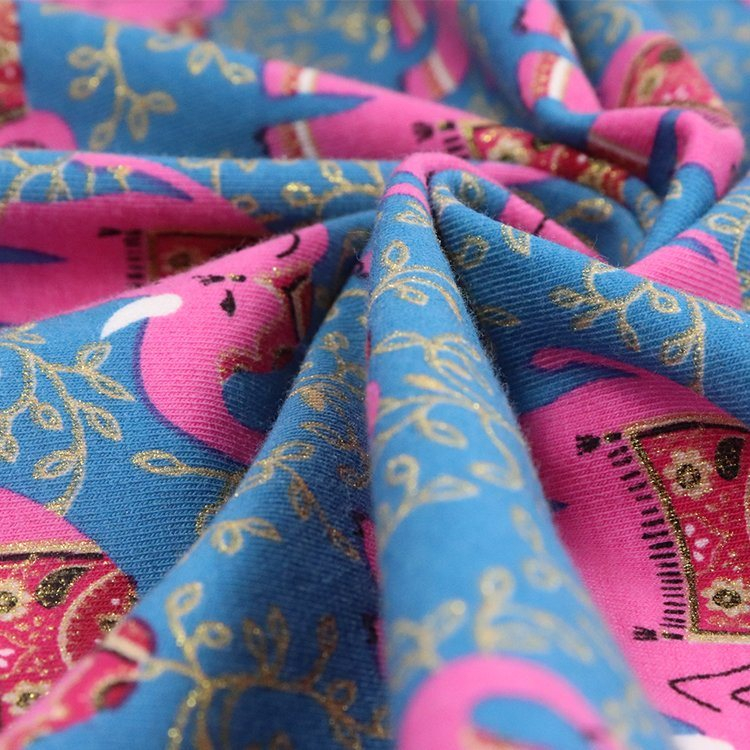 40S 棉氨纶汗布，紧密赛络纺，180GSM