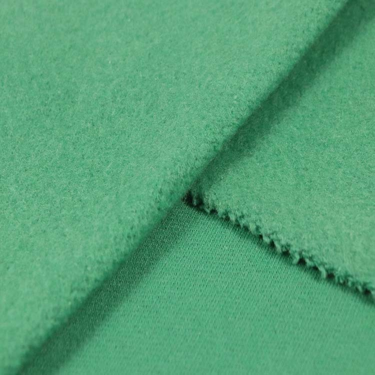 320GSM CVC 棉涤抓绒面料，毛圈，拉绒