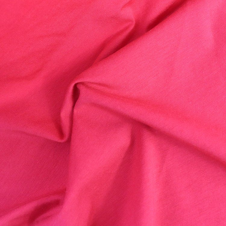 40S 人棉兰精环保黏胶氨纶汗布， 紧密赛络纺