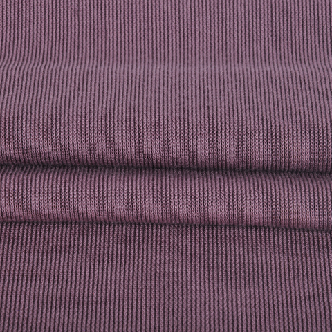 莫代尔涤混纺法式罗纹，内衣针织面料