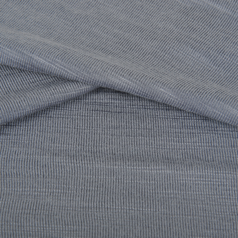 26S 莫代尔竹节单面汗布，190GSM